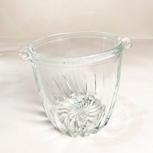 Juego de Hielera y Seis Vasos Ovales para Whisky de Cristal - imagen 3