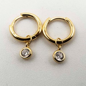 Lote anterior: Caravanas de Plata 925 con Baño de Oro y Piedras