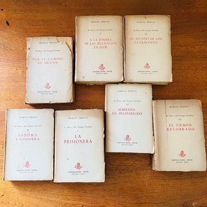 En Busca del Tiempo Perdido de Marcel Proust - Colección Completa de 7 Libros - imagen 1