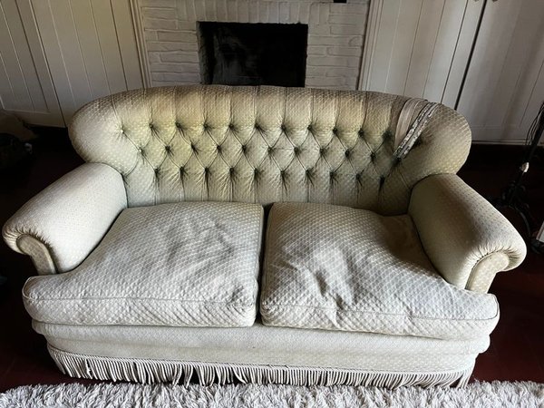Sillón doble cuerpo a vista en cuero - imagen 2