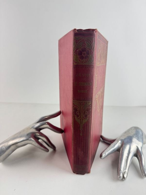 Libro clásico de J.R. WYSS, 'Le Robinson Suisse', edición de 1922 - imagen 2