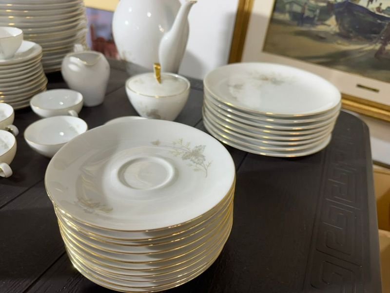 Juego de vajilla en porcelana alemana Bavaria - imagen 7