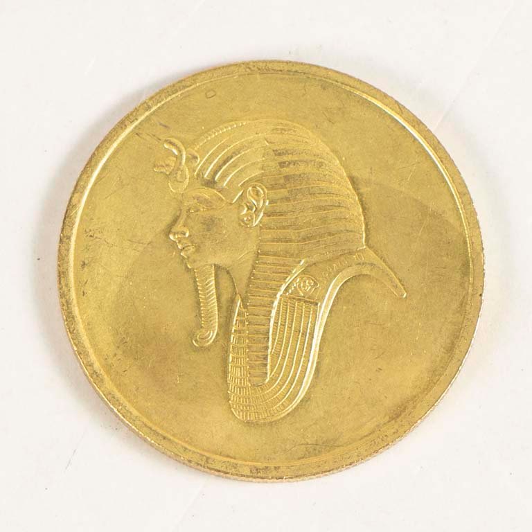 Lote anterior: Moneda bronce con motivo faraón
