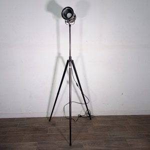 Lámpara de Pie Metálica Estilo Foco de Estudio con Trípode - imagen 4