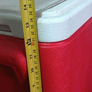 Conservadora de Camping Coleman Roja y Blanca - 45 cm - imagen 7