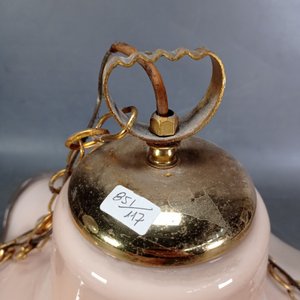 Colgante de Murano Rosa Estilo Capelina - imagen 5