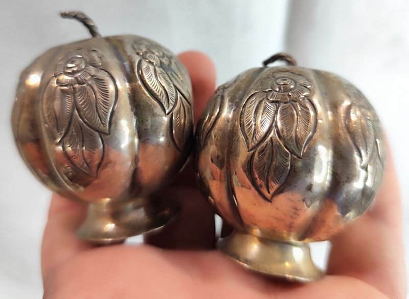 Dos sombreros mexicanos de plata en excelente condición - imagen 2