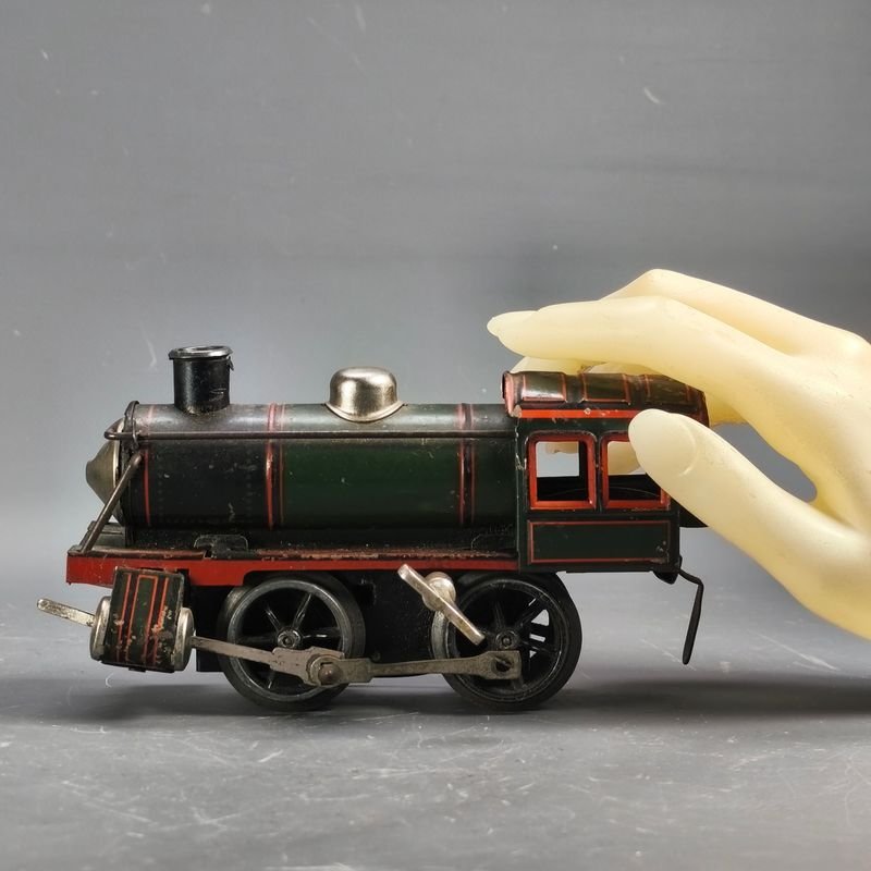 Locomotora de juguete de la década de 1940, probablemente Marklin Alemania - imagen 10