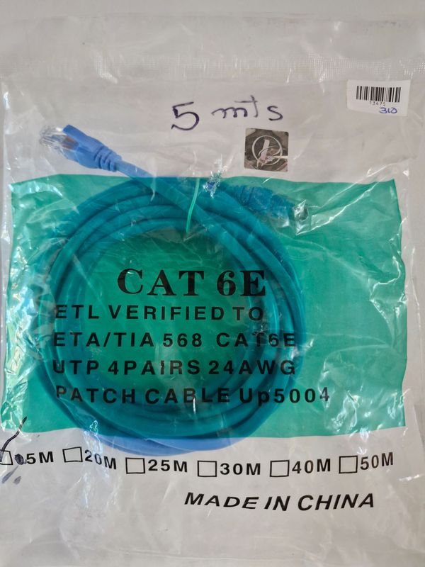 Cable teléfono CAT 6E de 5 metros - imagen 2