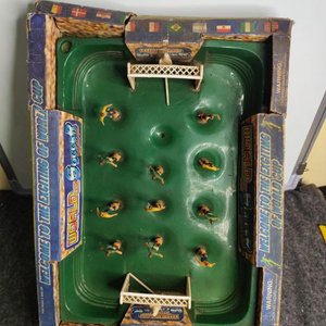 Futbolito Antiguo "World Cup Soccer" con Caja Original - imagen 7