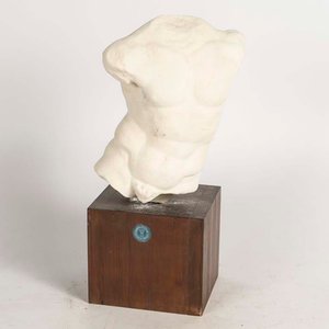Escultura Torso Clásico Estilo Galería Uffizi Florencia - imagen 1
