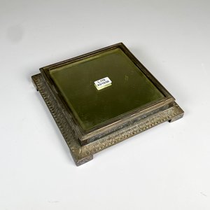 Presentoire metal aleman Wmf, con espejo 20 x 20 cm - imagen 2