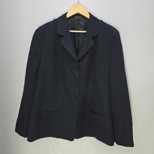 Saco de Uniforme Talle 22 T The Salvation Army Negro Hecho en USA - imagen 1