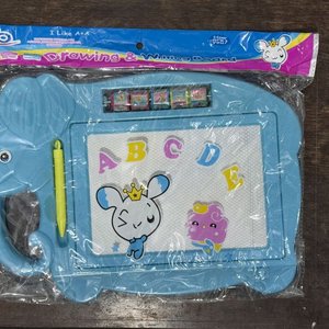 Lote siguiente: Tablero Mágico para Dibujar y Escribir con Forma de Elefante Celeste
