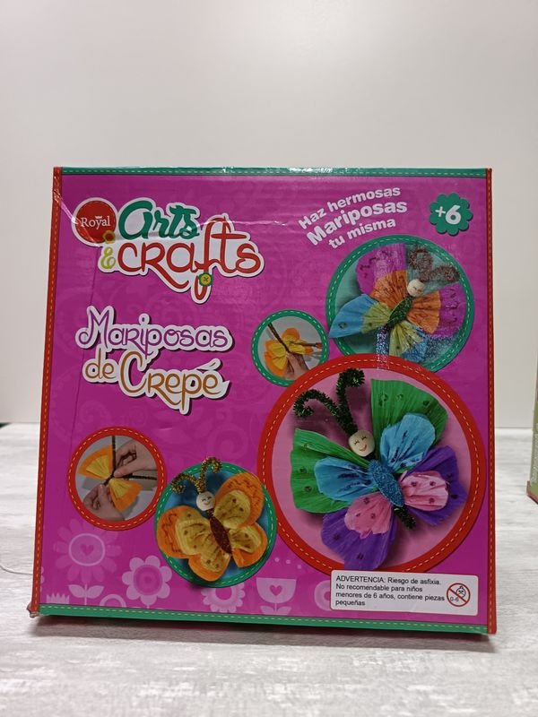 Kit de manualidades para niños con temas de mariposas y mochilas - imagen 2
