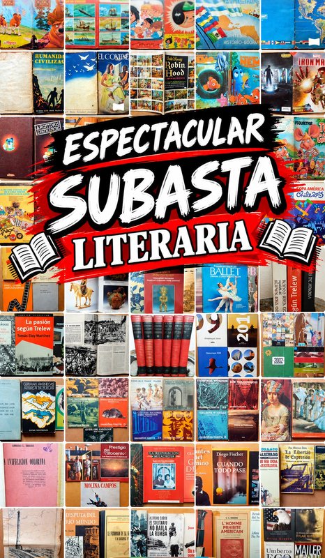 Espectacular Subasta Literaria: Libros Antiguos y Modernos