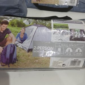 Carpa de Camping para 2 Personas Comfort Quest, Bolso Gris - imagen 3