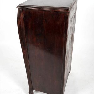 Archivador de Discos de Madera Oscura - imagen 3
