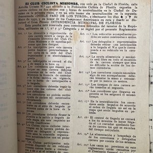 Carpeta Federación Ciclista Uruguaya: Actas, Sellos, Reglamentos y Notas de Clubes (1948+) - imagen 16