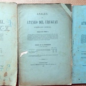 Lote anterior: Tres Revistas Anales del Ateneo del Uruguay (Nros. 44, 45 y 47)
