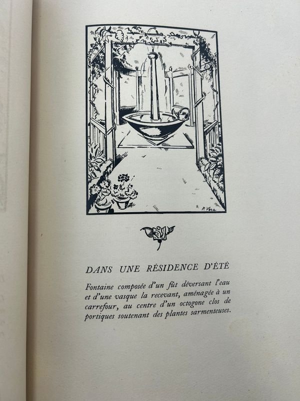 Libro de diseño de jardines *Les Jardins* de André Vera (1919) - imagen 5