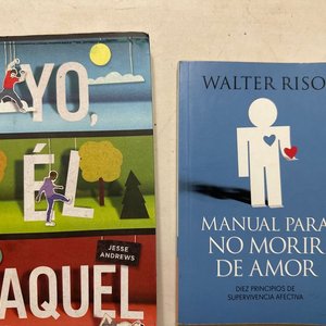 Lote anterior: Libros: Yo, El Raquel de Jesse Andrews y Manual para no morir de amor de Walter Riso