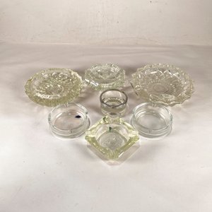 Lote anterior: Lote de 7 Ceniceros de Cristal y Vidrio Vintage