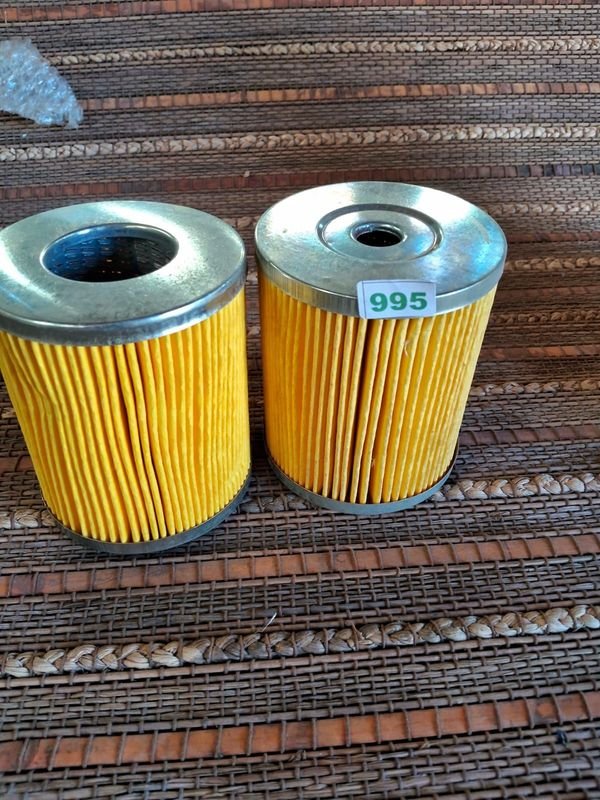 Juego de 2 Elementos Filtrantes con Tapas Metálicas