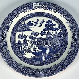 Fuente Churchill de Losa Inglesa, Diseño Chinoiserie, 32 cm - imagen 2