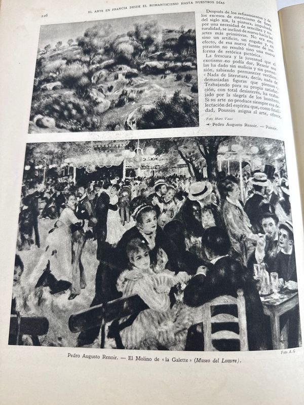 Colección de libros antiguos sobre arte en 4 tomos - imagen 7