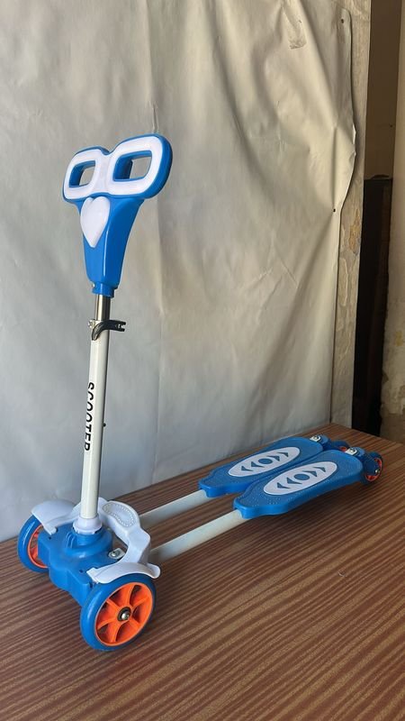 Monopatín Doble Azul para Adultos - imagen 1