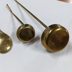 Lote de Cucharones y Cuchara de Bronce - imagen 5