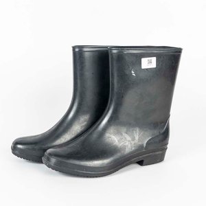 Botas de Goma Negras para Lluvia - Talle 40 - imagen 1