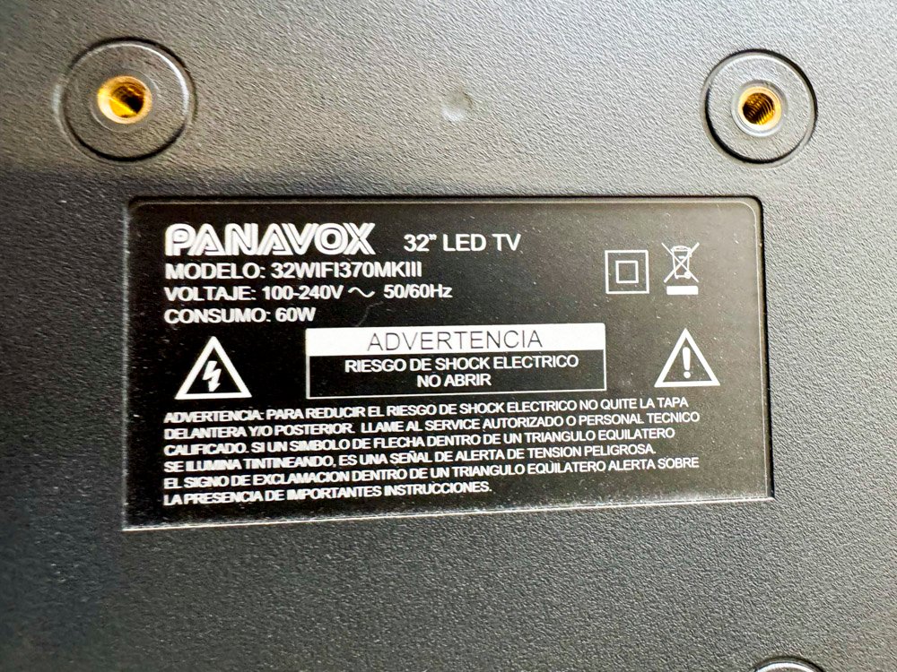 Televisión inteligente Panavox LED de 32 pulgadas - imagen 3