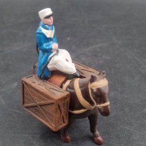 Figura Soldado Legión Extranjera Francesa a Caballo con Carga - imagen 2