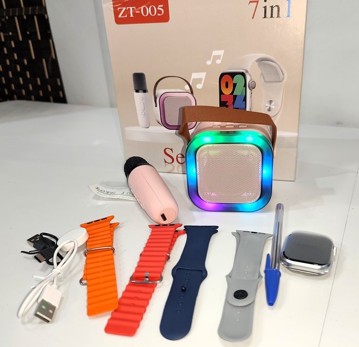 Reloj Smartwatch con Parlante Multimedia BT y Correas Diferentes - imagen 5