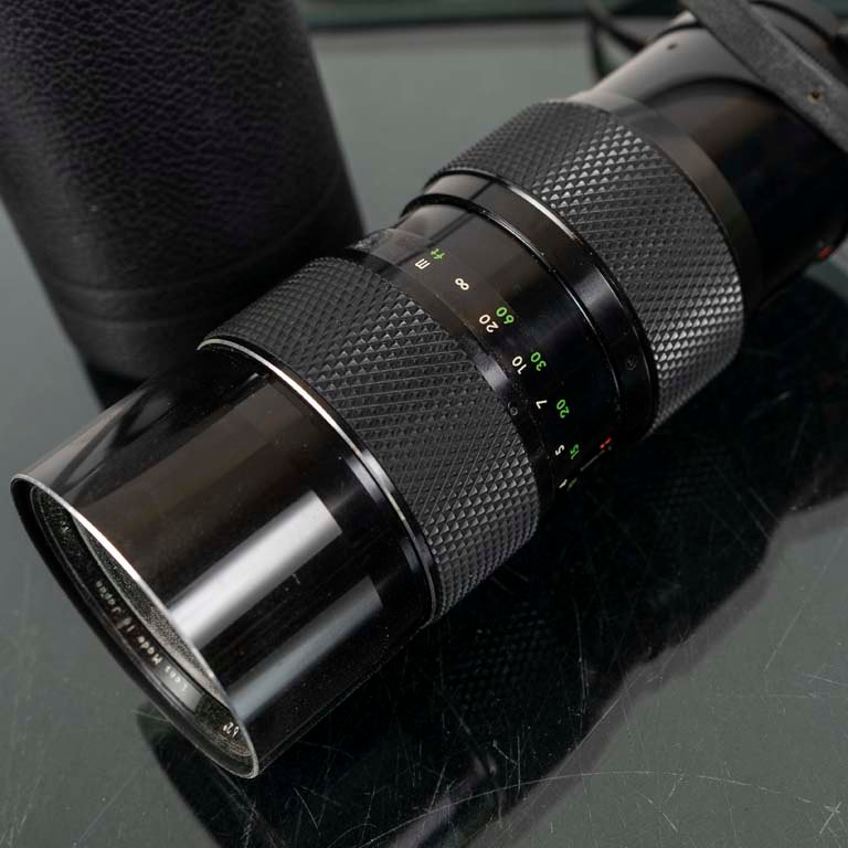 Lente Soligor 80-200 mm: Lente de cámara japonesa con estuche - imagen 2