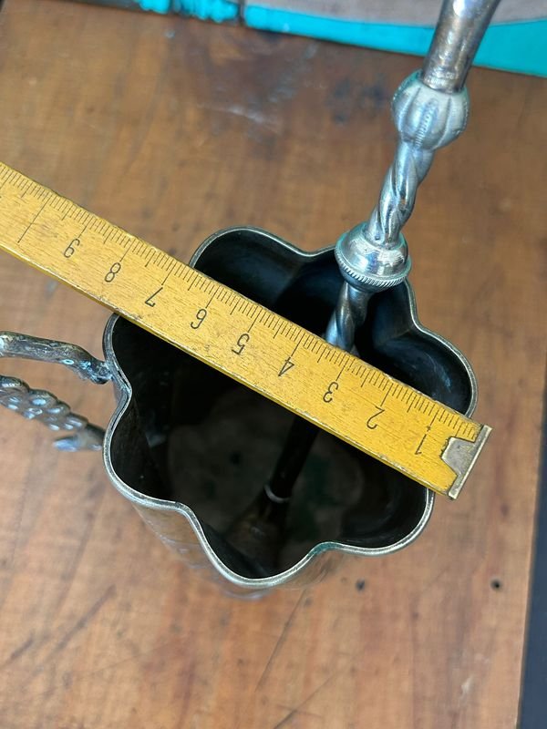Raro Vaso para infuciones y calce metal blanco todo - Equipamiento de cocina - imagen 6
