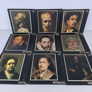 Colección de 9 Libros "Grandes Pintores de la Historia" en Tapa Dura - imagen 2