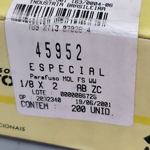 Caja de 200 Tornillos Mitto 1/8" x 2" - imagen 2