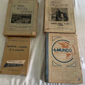 Lote de Libros Antiguos de Geografía y Estudio: Principios Siglo XX y Años 50 - imagen 3