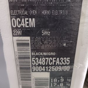Horno Eléctrico Empotrable Continental OC4EM Nuevo Sin Uso - imagen 6
