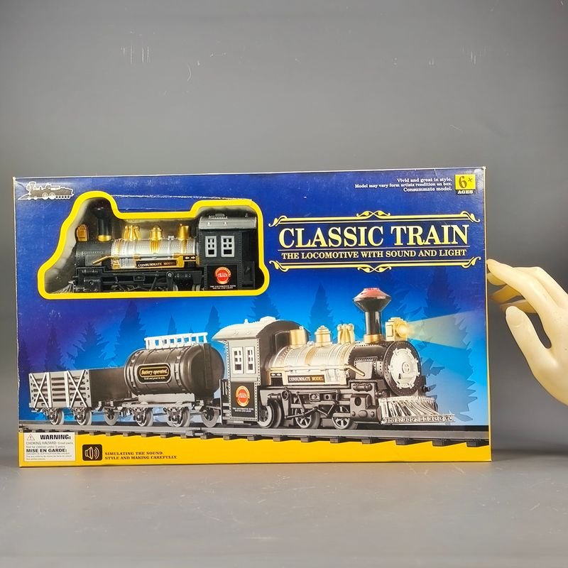 Tren Clásico con Sonido y Luces en Escala O - imagen 1