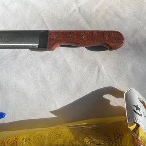 Cuchilla para Shawarma Profesional, Hoja Larga de Acero Inoxidable - imagen 2