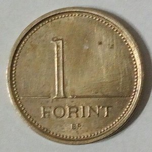 Moneda de 1 Forint de Hungría, Año 2001 - imagen 2