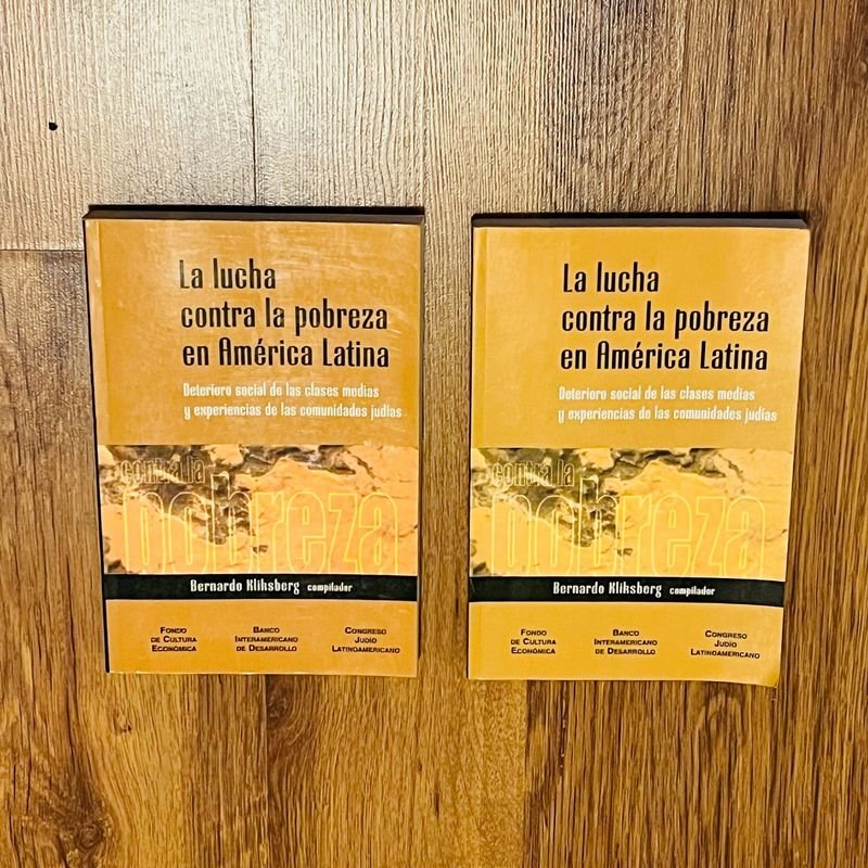 Libro "La Lucha Contra la Pobreza en América Latina" por Bernardo Kliksberg