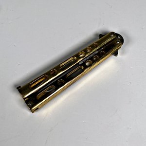 Navaja Mariposa Plegable Acero Inoxidable "WYL USA" - imagen 5