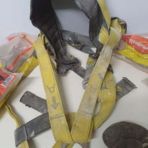 Arnés de Obra, Máscara con Filtros y Esponjas de Aluminio Manlac - imagen 4
