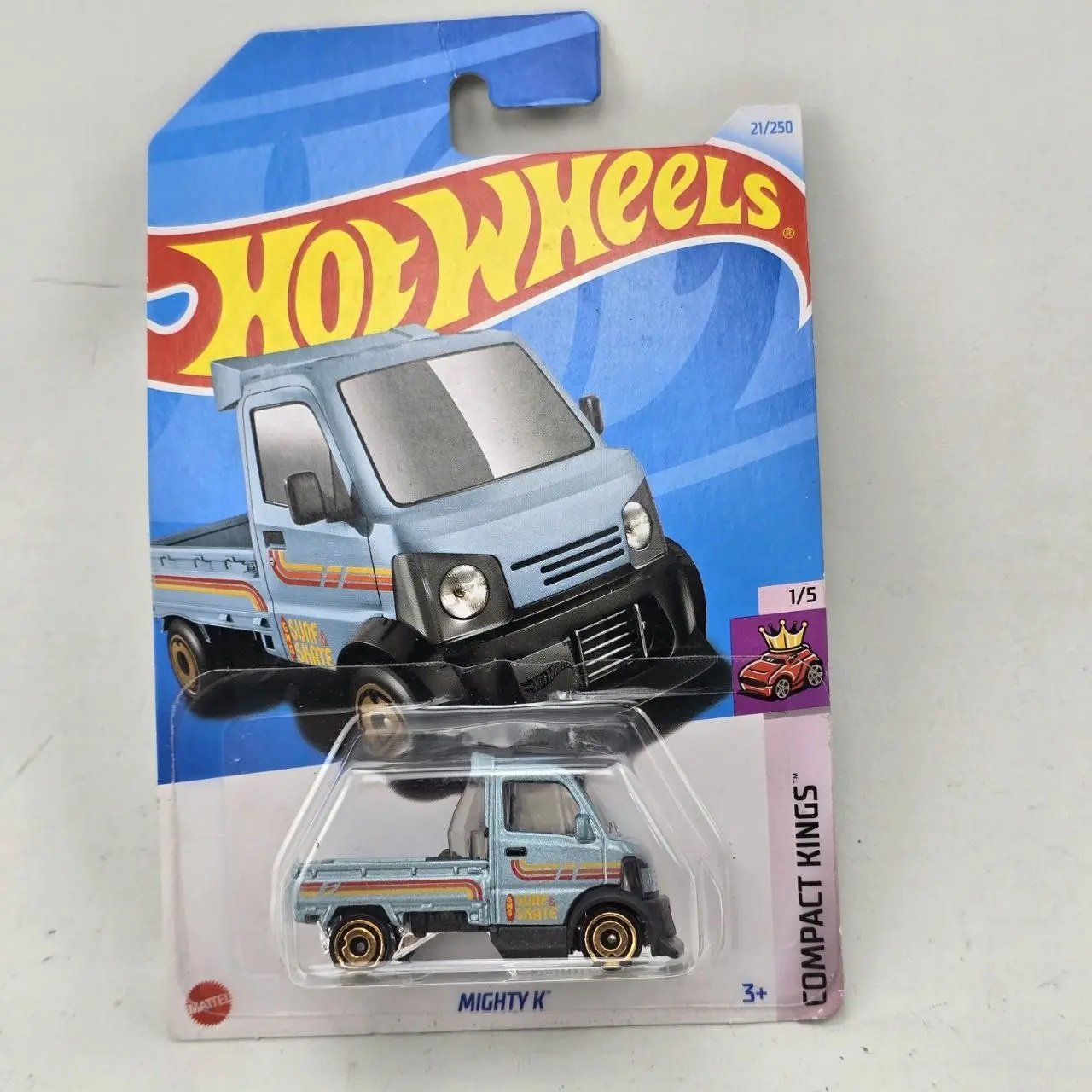 Hot Wheels Mighty K Compact Kings Camioneta Celeste