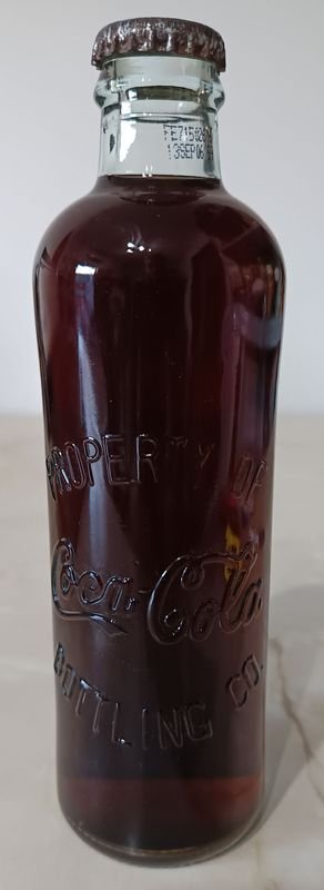 Botella de Vidrio COCA COLA, reproducción del envase de 1899 - imagen 2